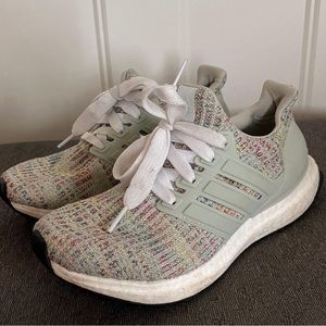Adidas Mint Confetti Ultra Boost Sneakers